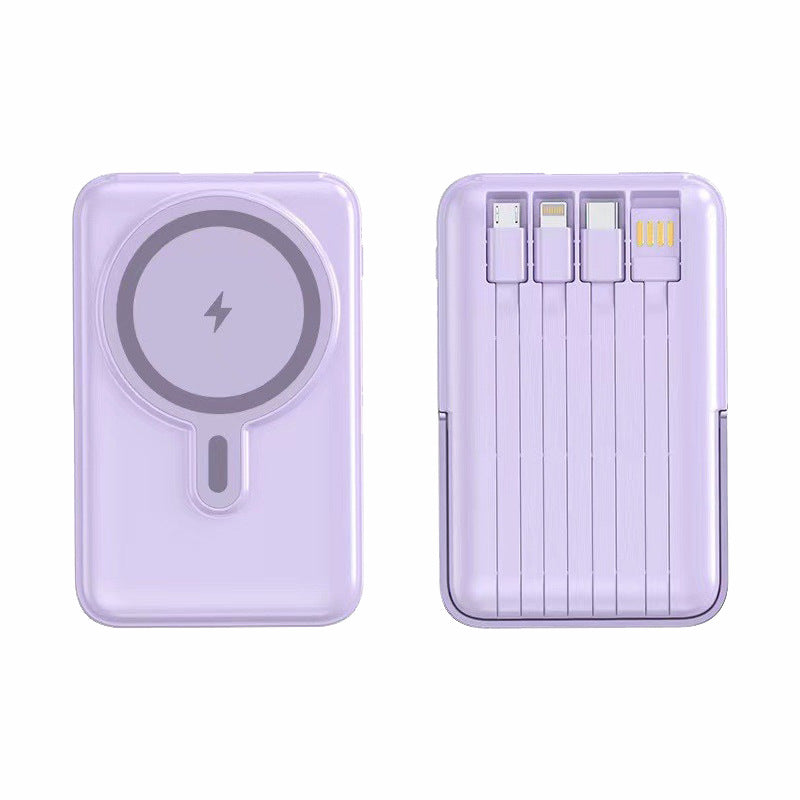 Tragbare Powerbank mit Integriertem Kabelfach Von Brehn
