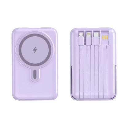 Tragbare Powerbank mit Integriertem Kabelfach Von Brehn