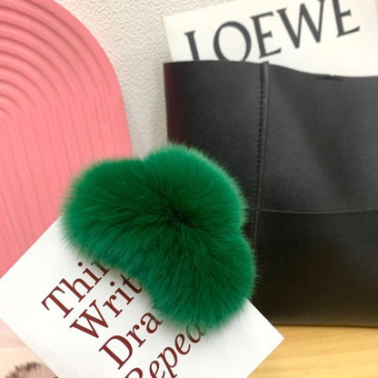 Faux-Fur-Haarspange Brehn