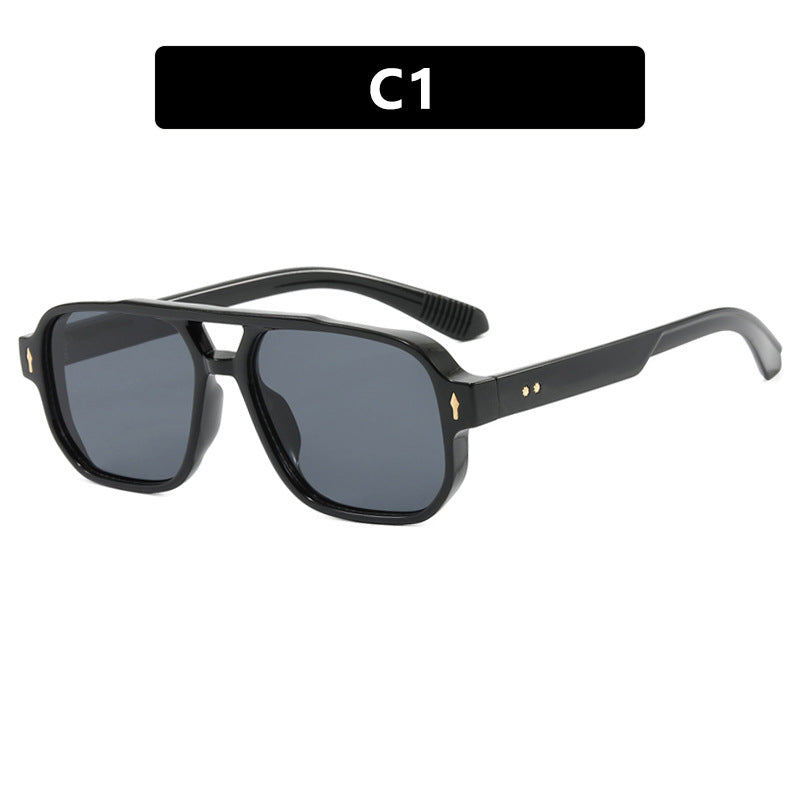 Damen modische quadratische Sonnenbrille mit luxuriösen Details Brehn