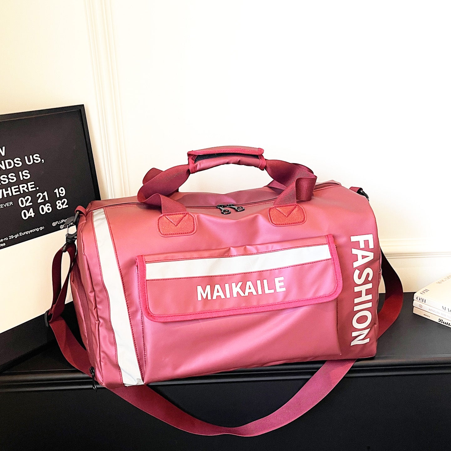 Stylische Utility Reise Duffle Brehn