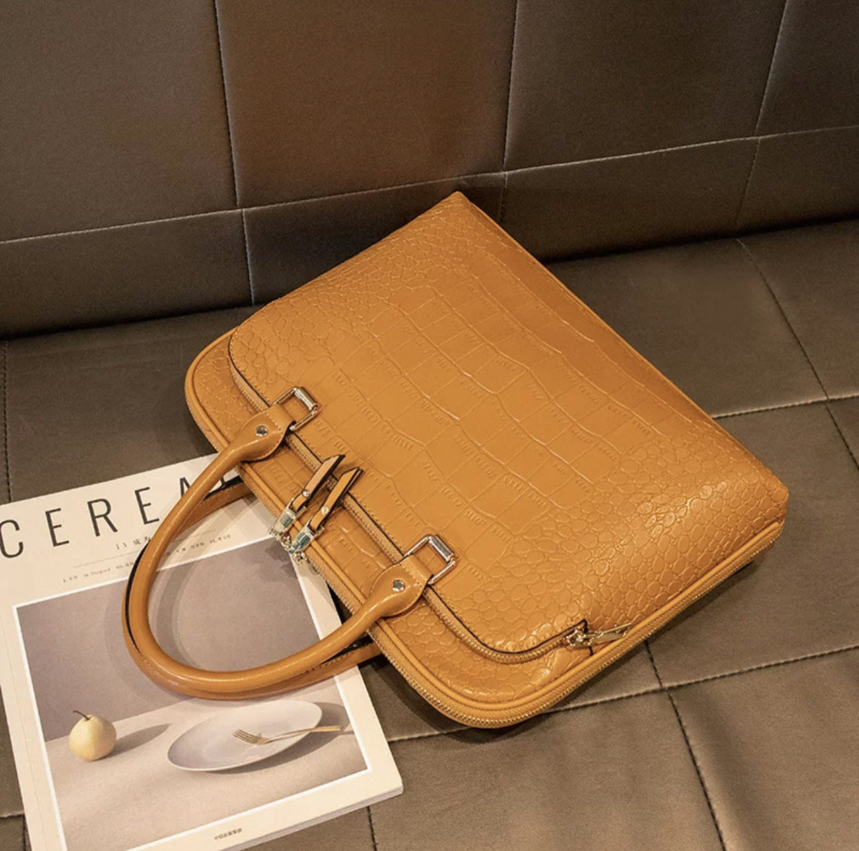 Elegante Business-Tasche mit Strukturiertem Design Brehn