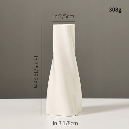 Abstrakte Twist-Form Dekorative Vase