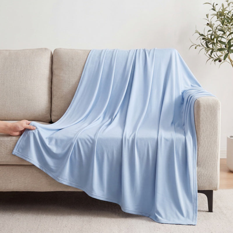 Unisex nan thermoregulierende Kaschmiroptik Kuscheldecke aus Mikrofaser extra groß Brehn