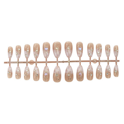 Dekoratives Press-On Nagelkunst Set Brehn