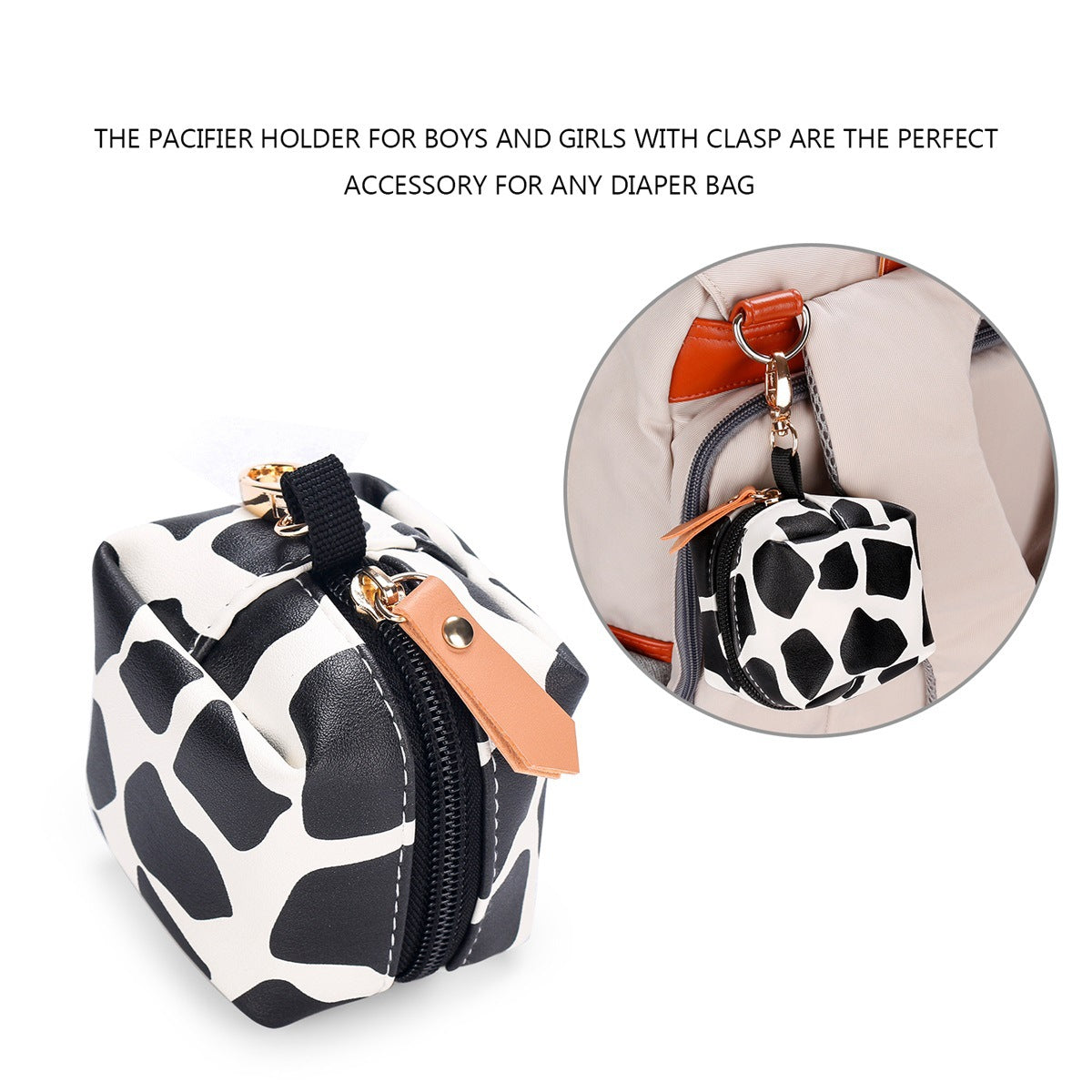 Stylische Schlüsselanhänger-Tasche Brehn