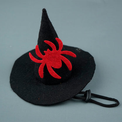Halloween-Haube mit Fledermaus-Applikation