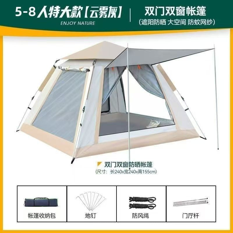 Doppelwand Campingzelt Brehn
