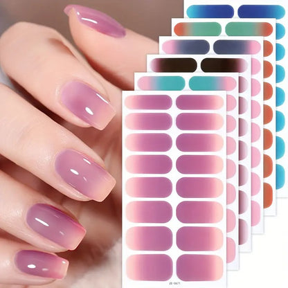 Gradient Ombre Nagel Wraps