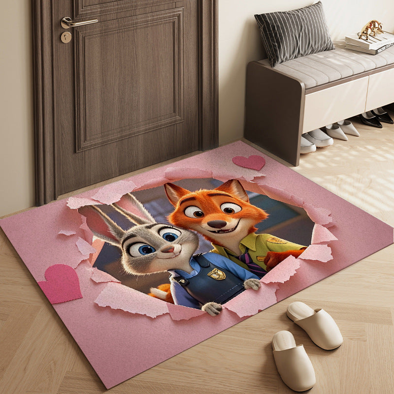 Cartoon-Themen Area Rug