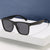Damen Modische Sonnenbrille mit modernem, mattem Rahmen Brehn