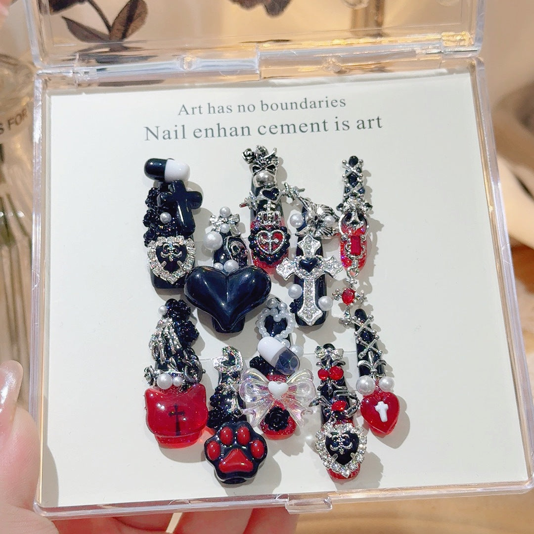 Künstlerisches Nagelschmuckset