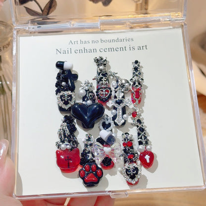 Künstlerisches Nagelschmuckset