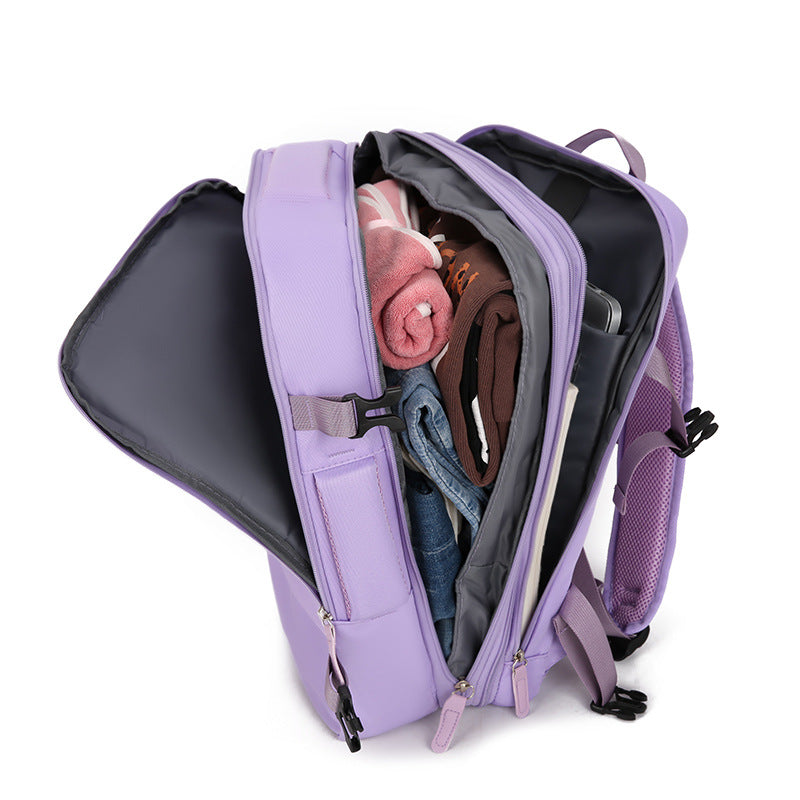 Vielseitiger Strukturierter Laptop-Rucksack Brehn