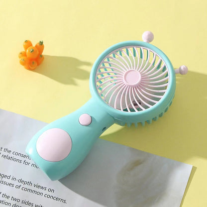 Damen Tragbarer Handventilator mit ponyförmigem Design Brehn