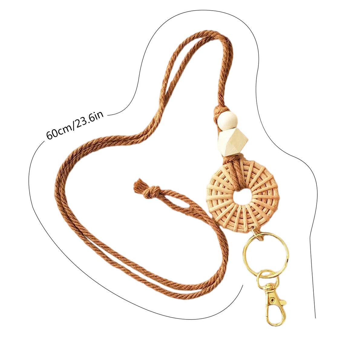 Macrame Schlüsselanhänger Halter Brehn