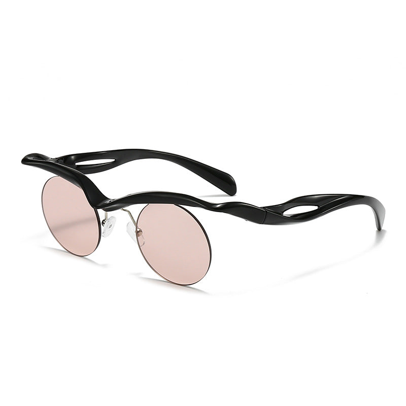 Damen modische Sonnenbrille mit innovativem Rahmen Brehn