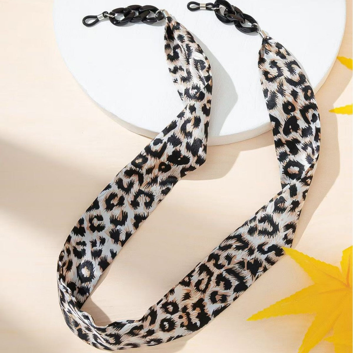 Chic Tierdruck Brillen Kette Brehn