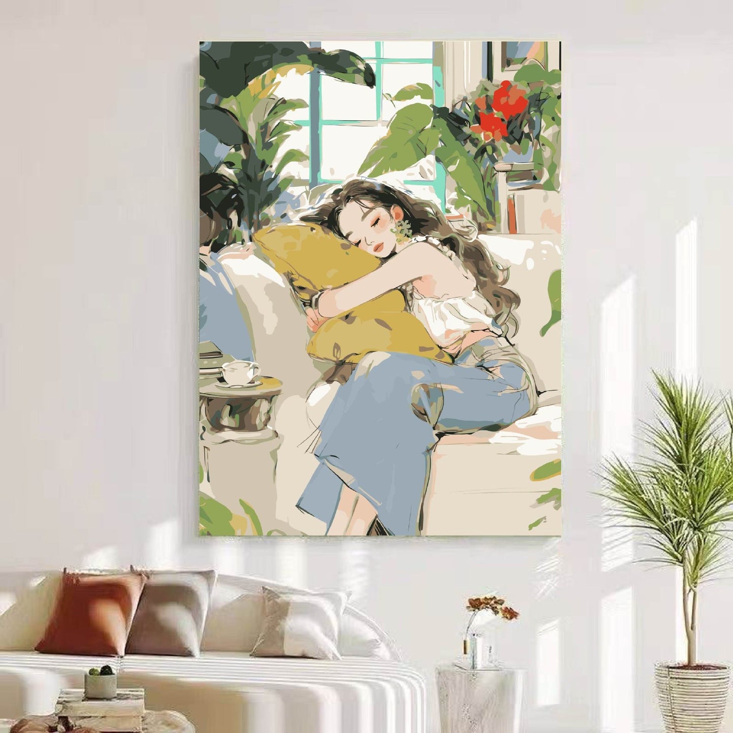Cozy Lifestyle Leinwandkunst Brehn
