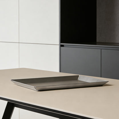 Elegante moderne dekorative Servierplatte