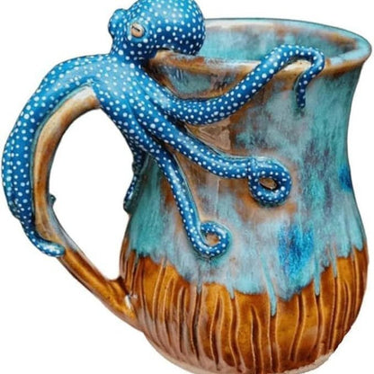 Dekorative Oktopus-Themen Tasse Brehn