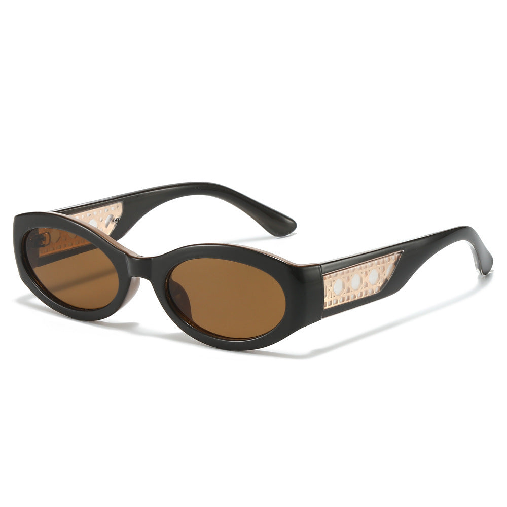 Vintage-inspirierte Katzenaugen-Sonnenbrille Brehn 1787812507