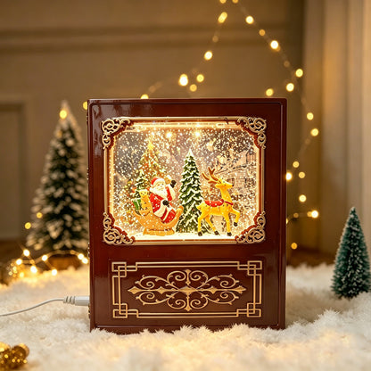 Weihnachtsbaum Deko mit Schneekugel Brehn