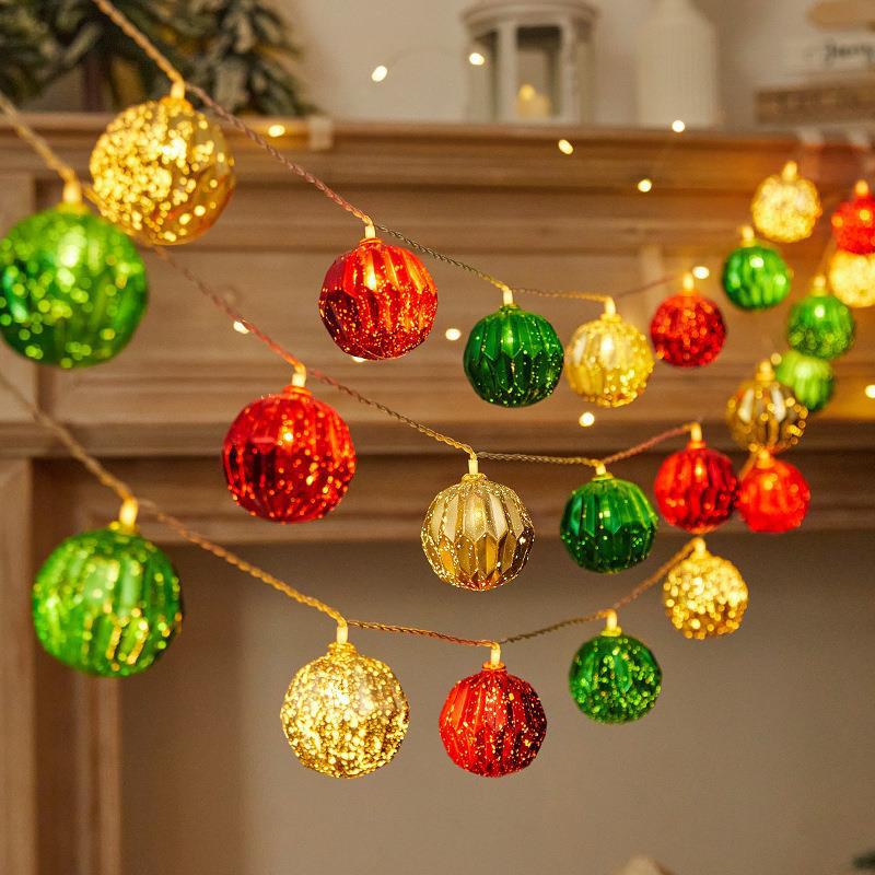 Farbige LED Weihnachtslichterkette Brehn