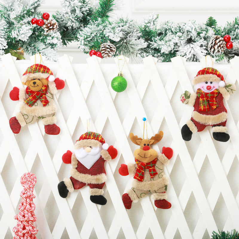 Dekorative Weihnachtsmann Anhänger Brehn