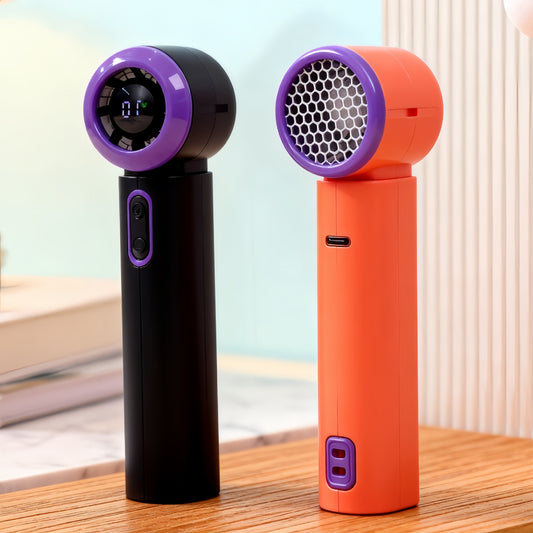 Damen Tragbarer Mini-Lüfter mit LCD-Anzeige Brehn