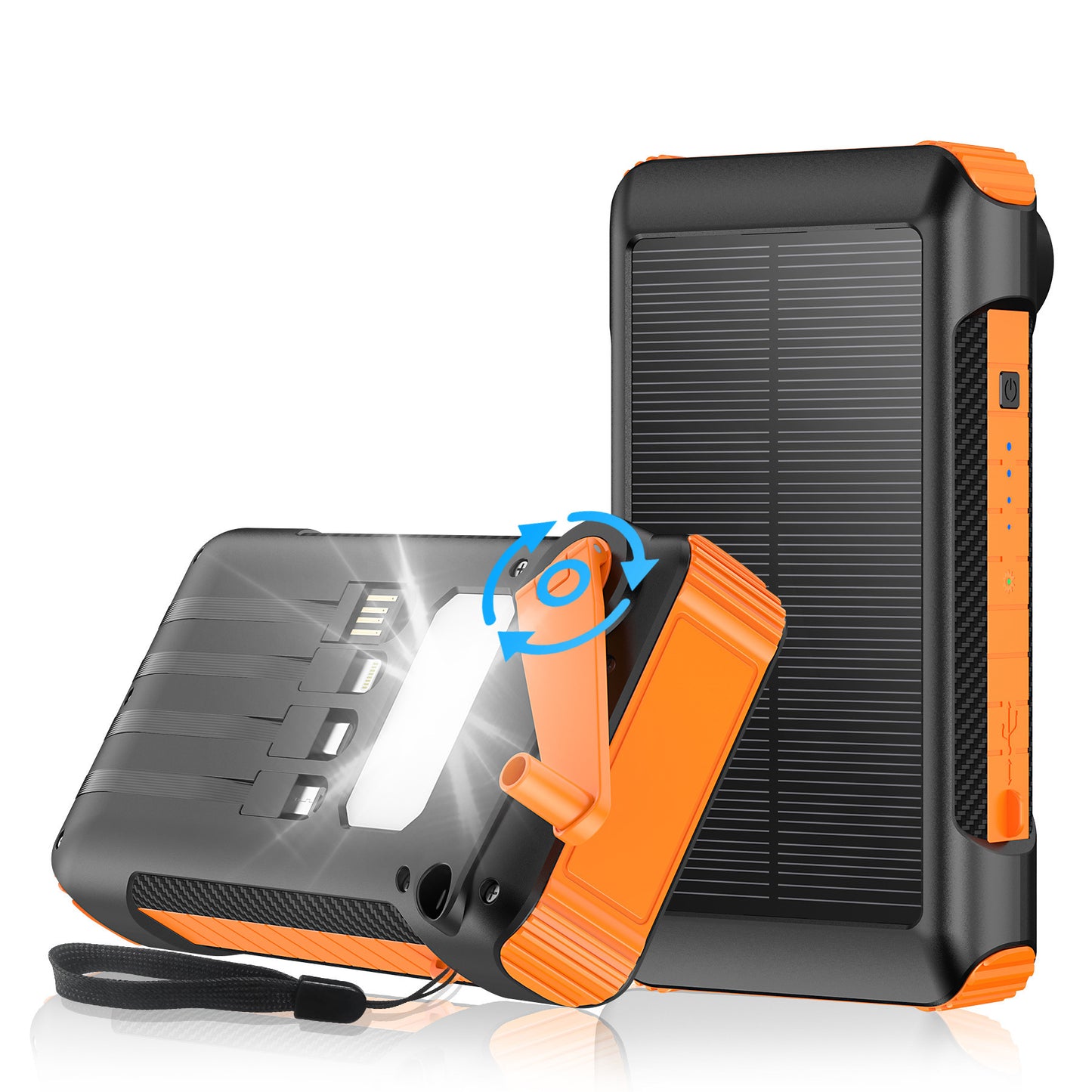 Solarbetriebene Powerbank Von Brehn