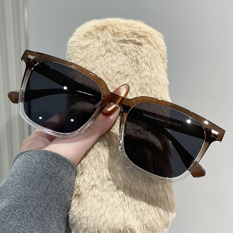 Damen stilvolle quadratische Sonnenbrille Brehn