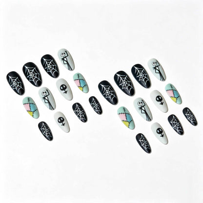 Kreatives Themen-Halloween-Nagelkunst-Set
