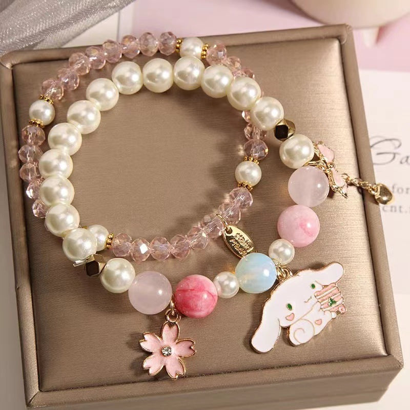 Charm Perlenarmband Set Brehn