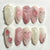 Elegantes Kunstnagelset mit Romantischem Design Brehn