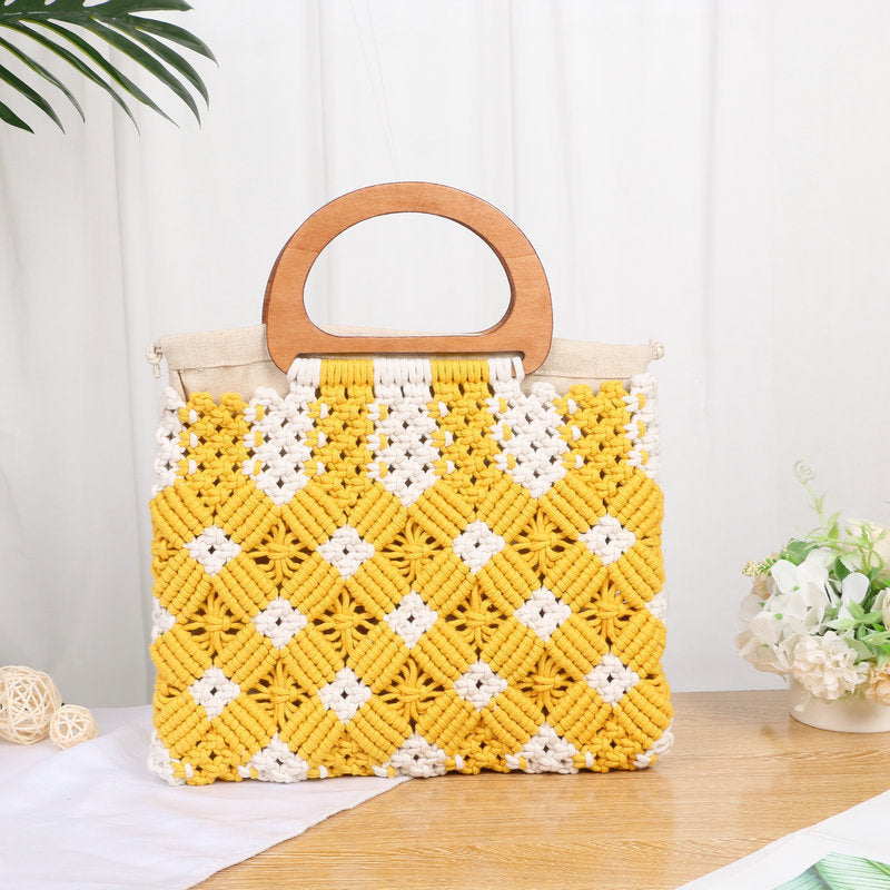 Handgeknüpfte Makramee Tasche Brehn