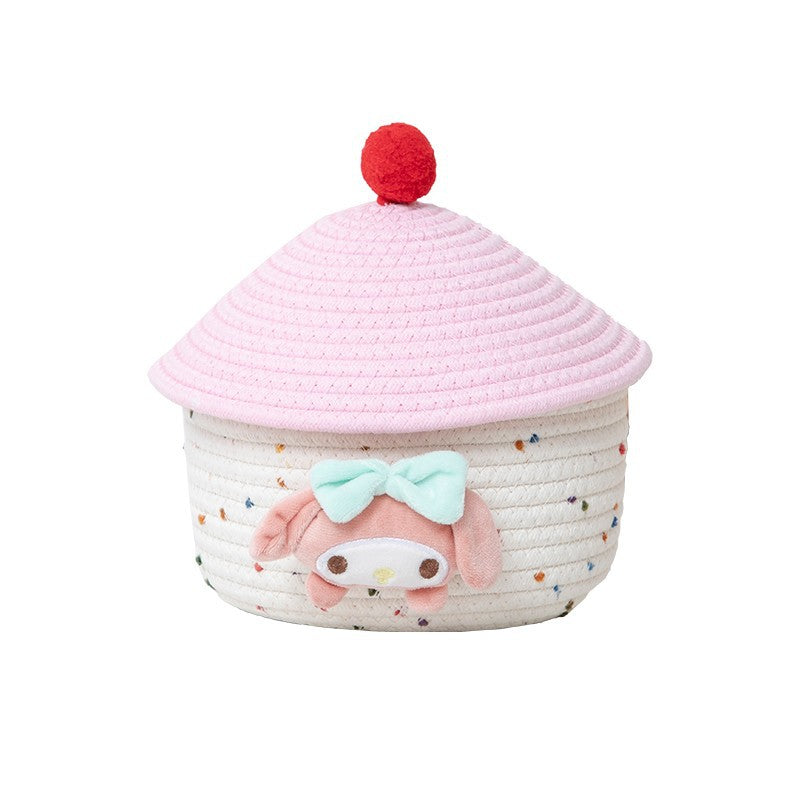 Aufbewahrungskorb mit süßem Tiermotiv