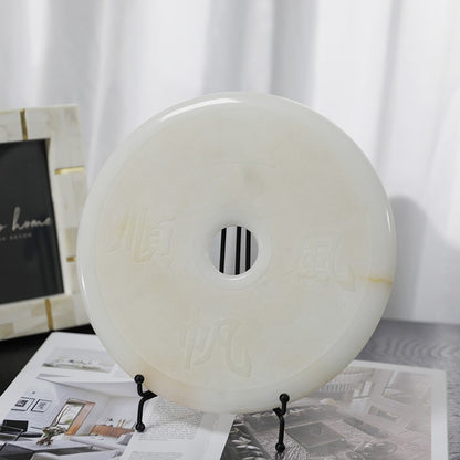 Elegante Marmor Dekorative Platte