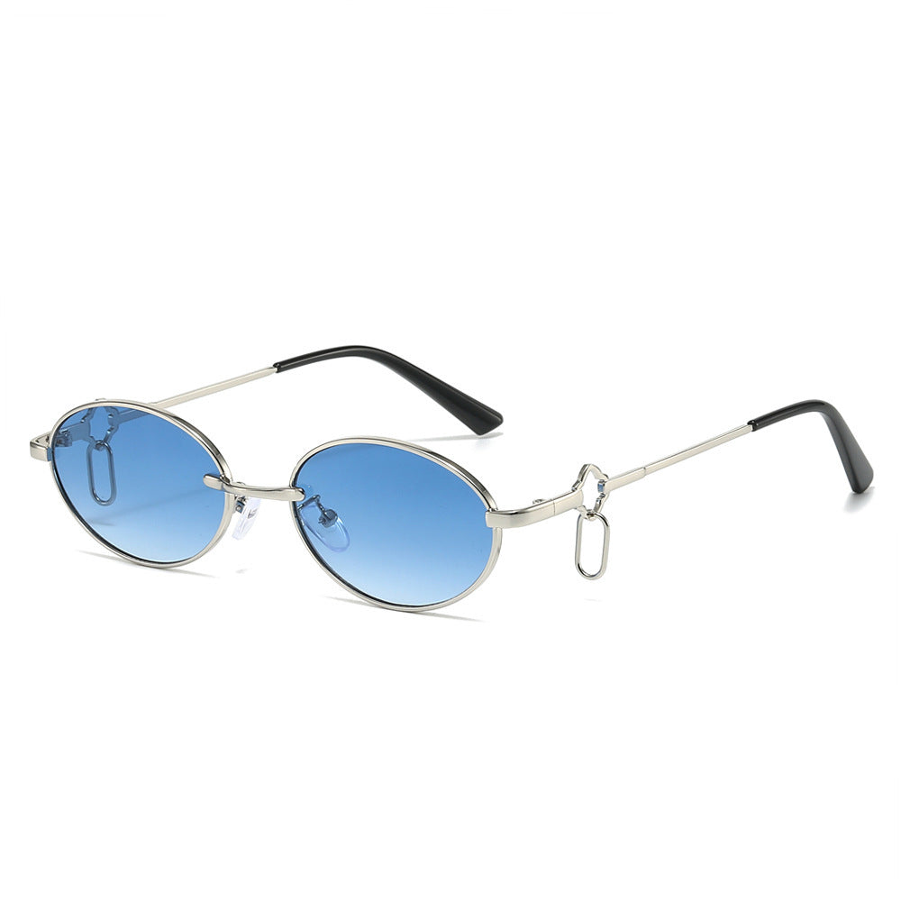 Vintage-inspirierte runde Rahmen-Sonnenbrille Brehn