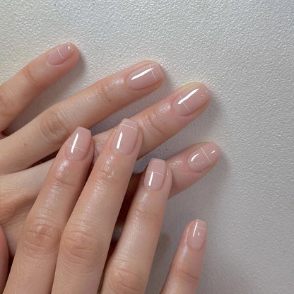 Glamouröse Glitzer-Stiletto Press-On Nägel Brehn