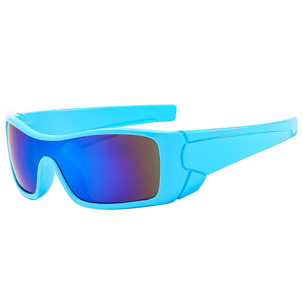 Sportleistungs-Schild-Sonnenbrille