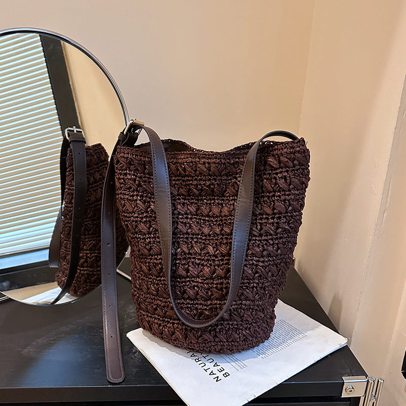 Gewebte Bucket Bag