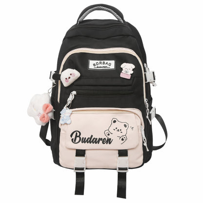 Multifunktionaler Plüsch-Charakter-Rucksack Brehn