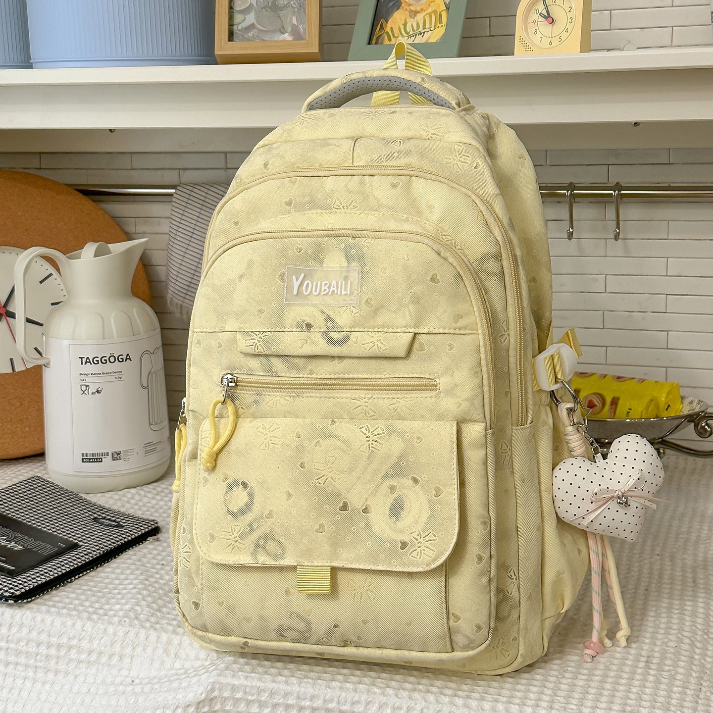Modischer gemusterter Schulrucksack