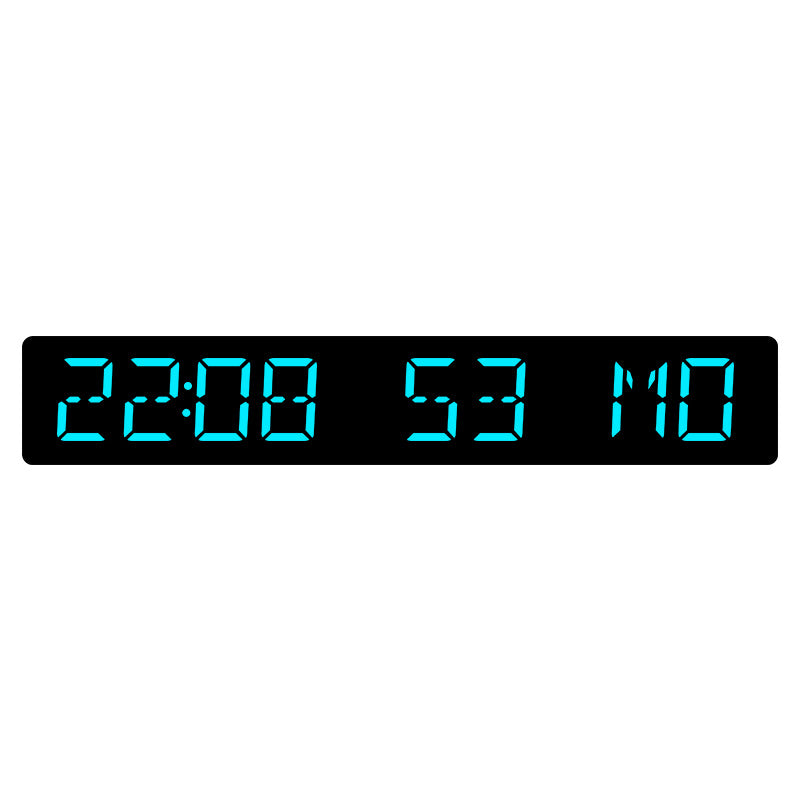Digitaler Wandwecker mit grossem LED-Display Brehn