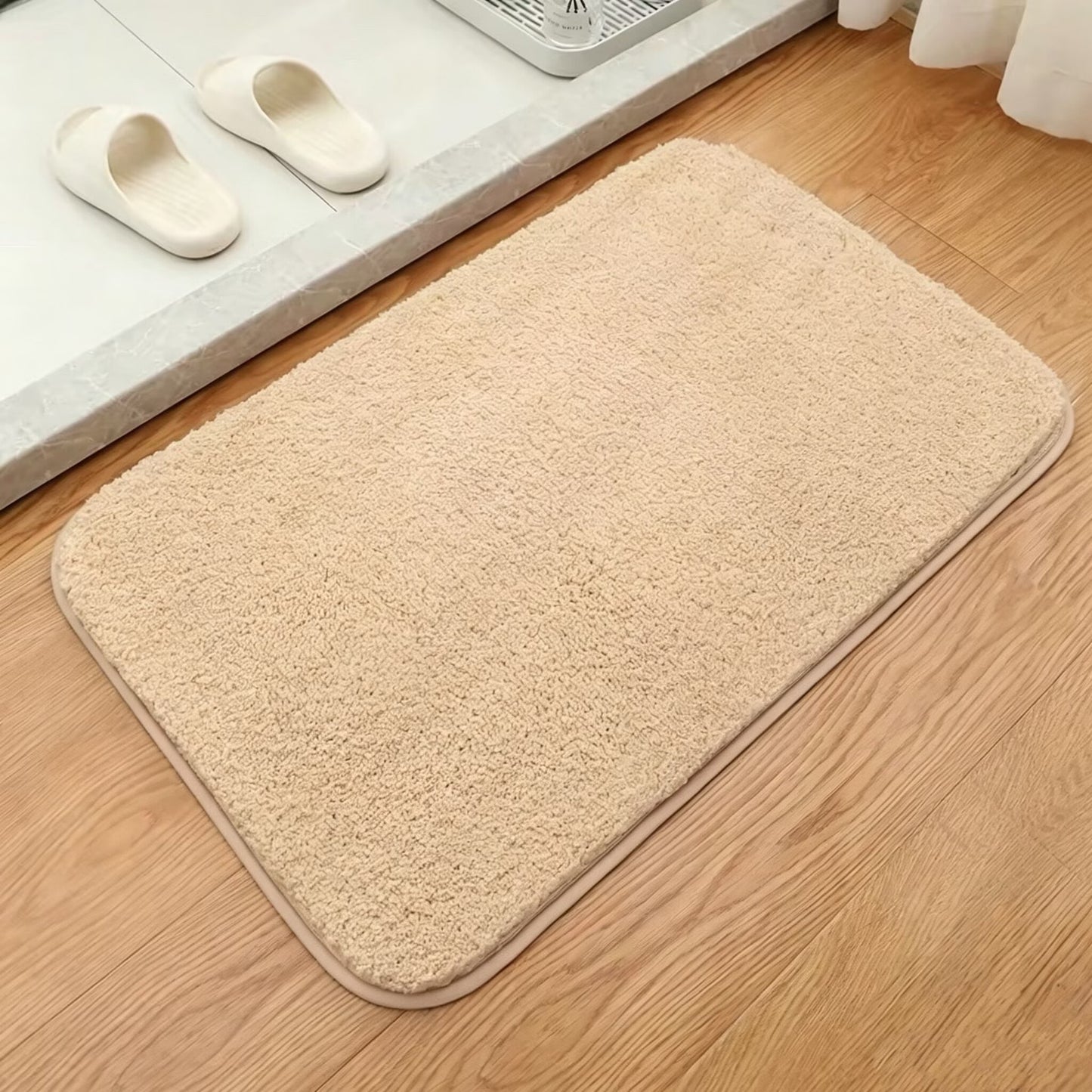 Plüsch Badezimmerteppich Brehn