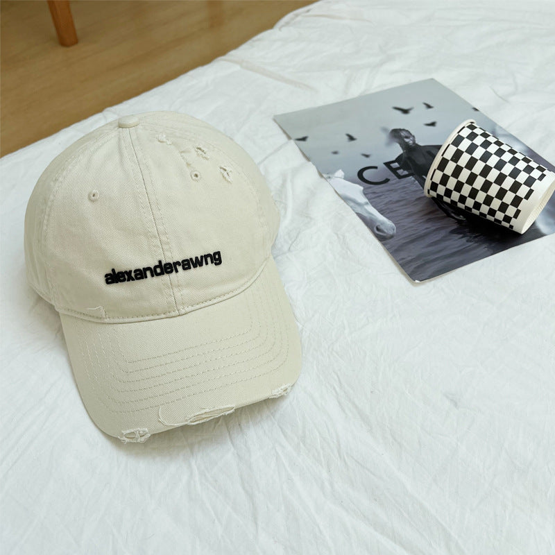 Unisex Vorgealterte Baumwoll-Baseballmütze Brehn