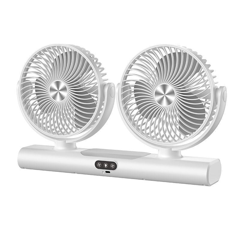 Dual-Head Wiederaufladbarer Desktop Ventilator Brehn