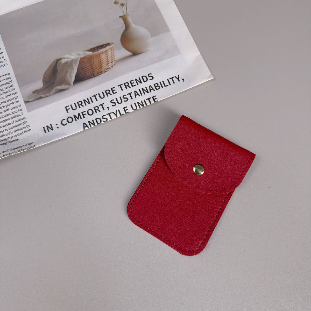 Premium Leder Kartenetui Brehn