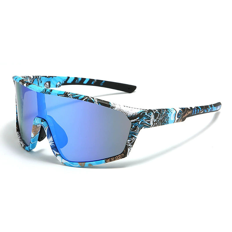 Herren Performance Sport Shield Sonnenbrille Brehn